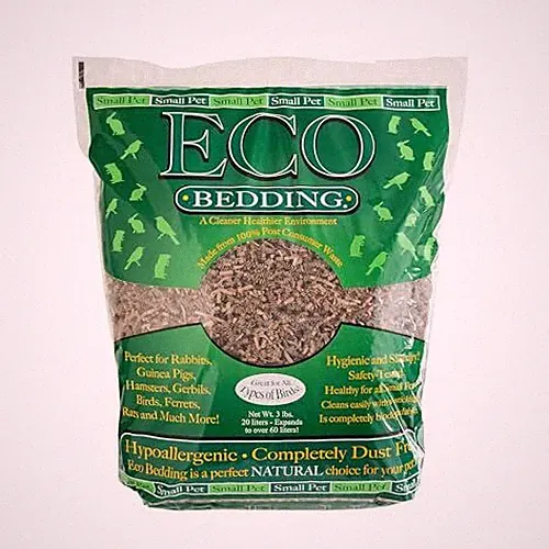 99% Dust Free Paper Bedding for Small Pets and Birds Eco Natural 30 L