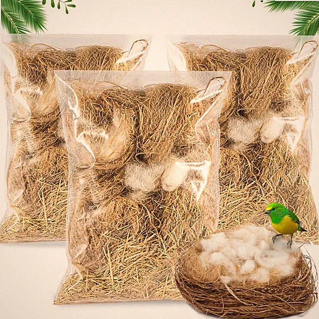 Bird Nesting Material - Bird Nests Bedding Hummingbird Nesting Material Mixin...