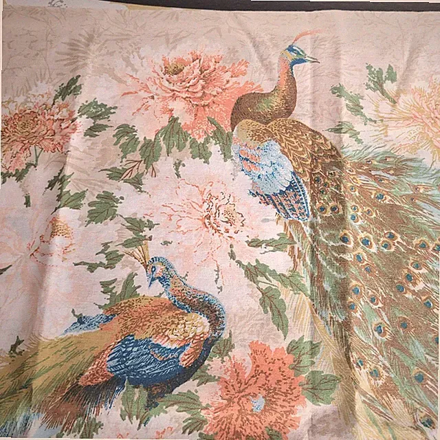 Bird Peacock Standard Pillow Case Decorative