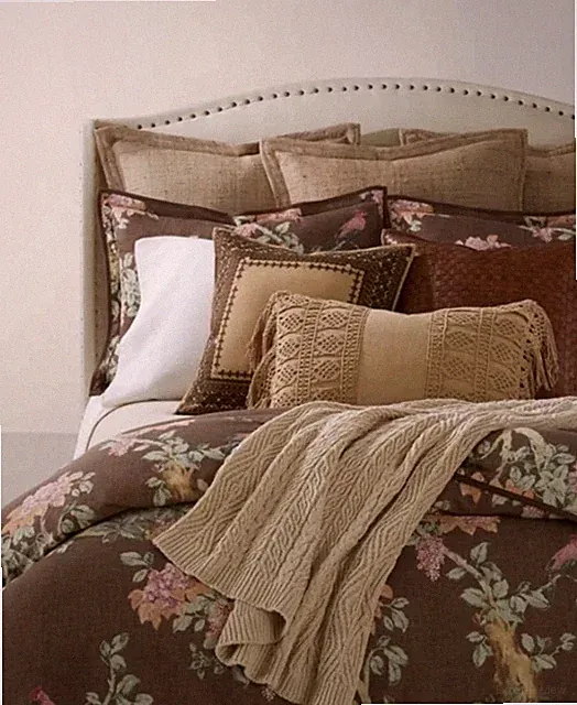 Ralph Lauren Harlow Brinly Full Queen Comforter Floral Bird $550 NWT
