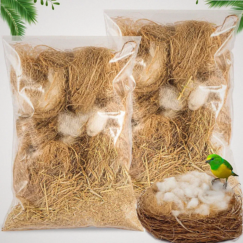 Sukh Bird Nesting Material - Bird Nests Bedding Hummingbird Nesting Material...